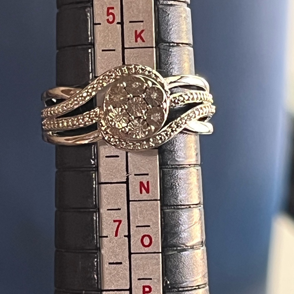 Sterling Renaissance Jewelry Diamond Ring